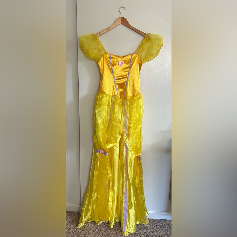 Adult Belle Princess Costume - Size M - Women’s Princess Costume